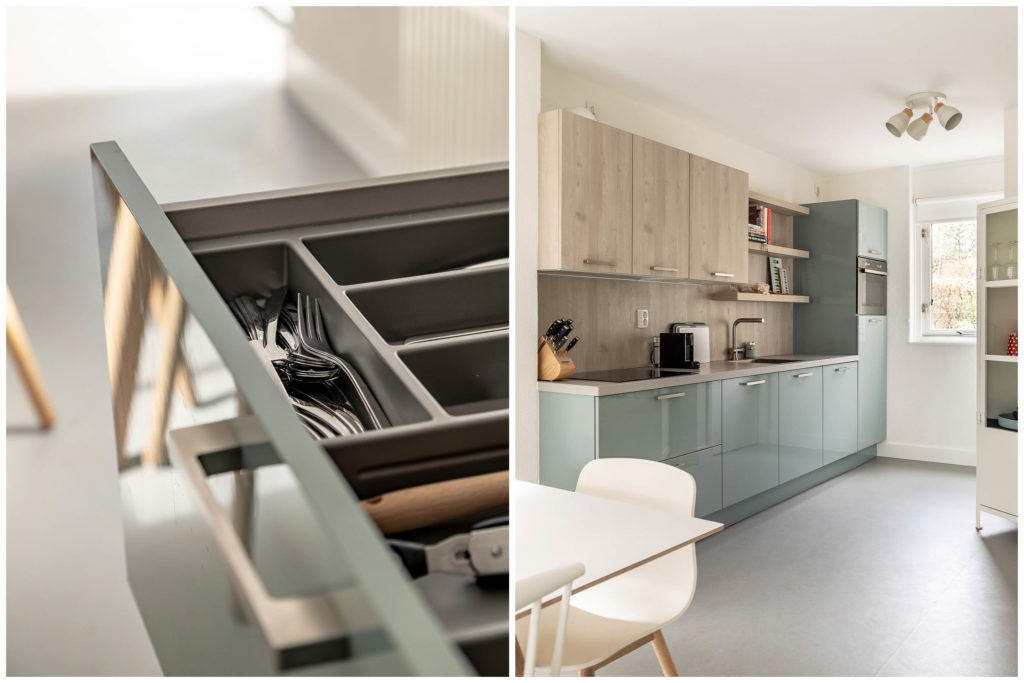 Woudstee Cornelia keuken met compleet bestek