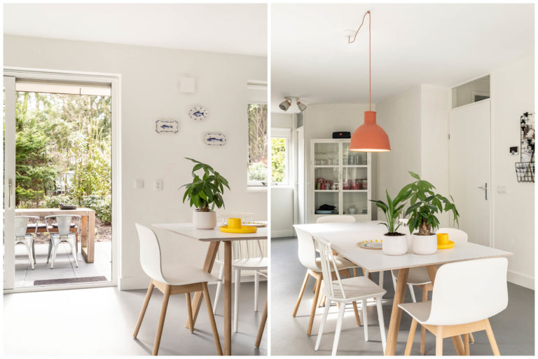 Woudstee Cornelia woonkamer met Hay eettafel en stoelen