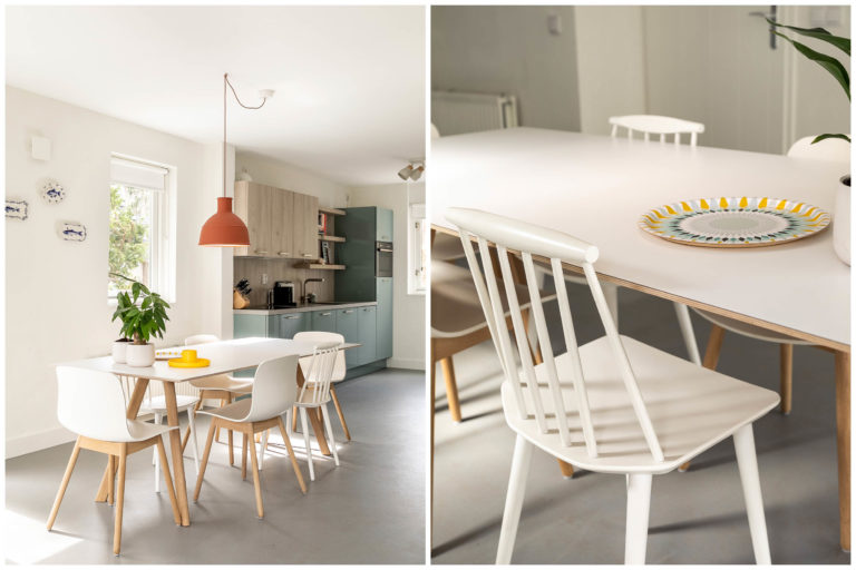 Woudstee Cornelia woonkamer met Hay eettafel en stoelen