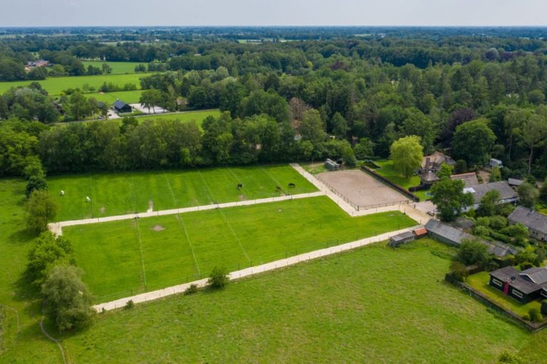 Met je eigen paard op vakantie bij WoudStee in Epe weidegang paddock en stallen