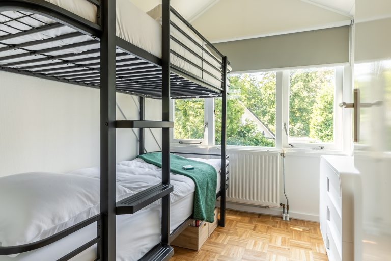 De kleine kamer stapelbed bij WoudStee op de Veluwe