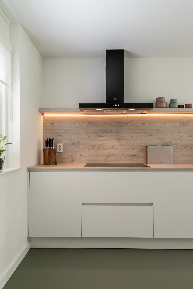 Details van de luxe keuken van vakantiehuis Hendrika van WoudStee